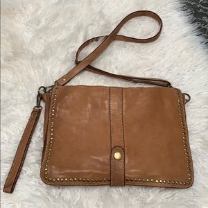 Leather crossbody bag